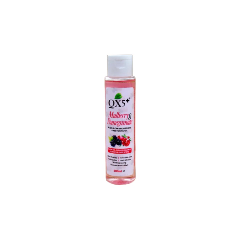 Qx5+ Mullberry And Pomegranate Body Glow Oil