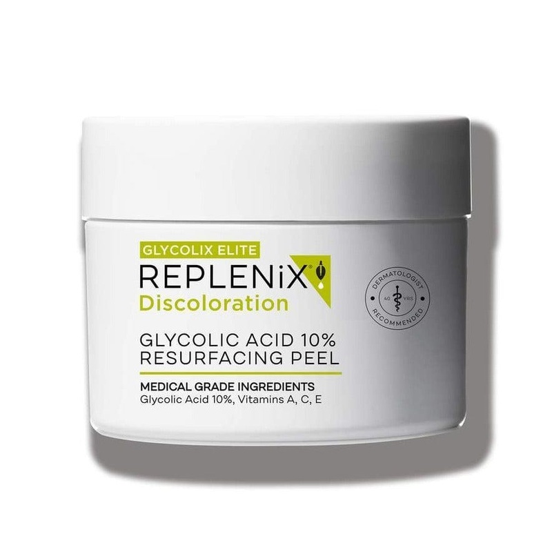Replenix Glycolic Acid 10% Resurfacing Peel Pads 60 pads