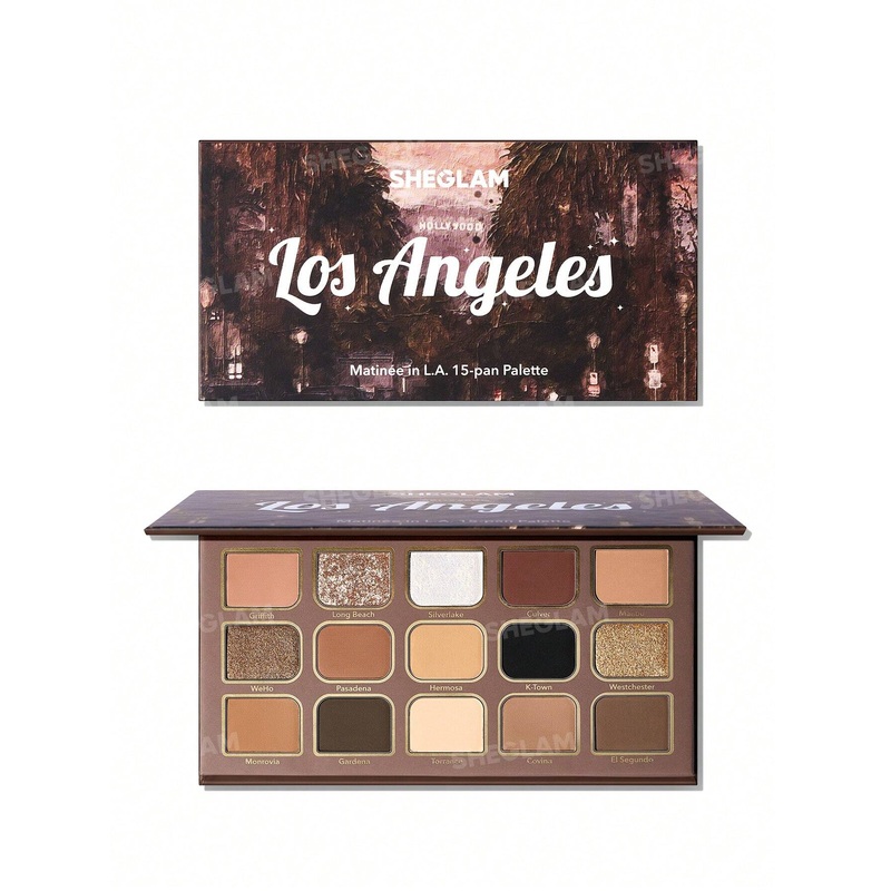 Sheglam Matine In L.A. 15-Pan Palette