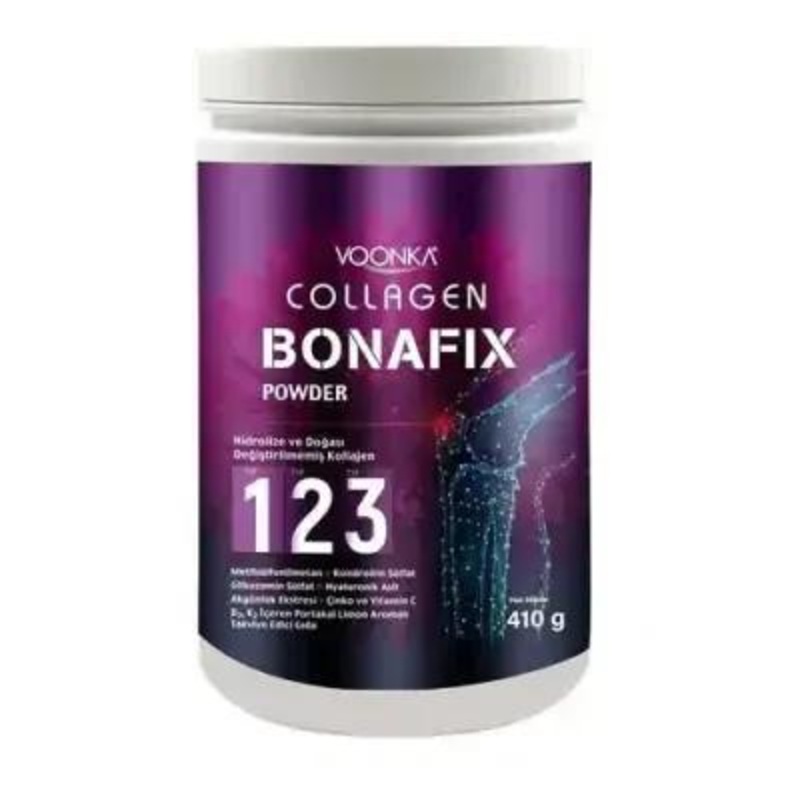 Voonka Collagen Bonafix Powder 410g – Hydrolyzed Collagen Supplement for Joint Health & Anti-Inflammatory Benefits