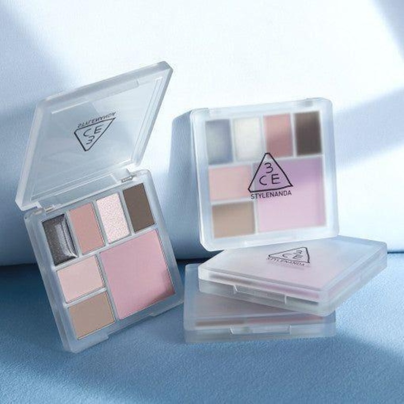 3CE All-Rounder Multi Palette 9.6g | Complete Eye, Cheek & Highlight Palette #PALE VEIL