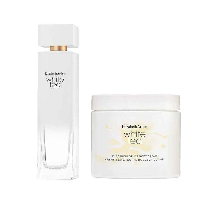 Elizabeth Arden White Tea Women’s Fragrance Gift Set – EDT Perfume and Body Cream for a Luxurious Experience