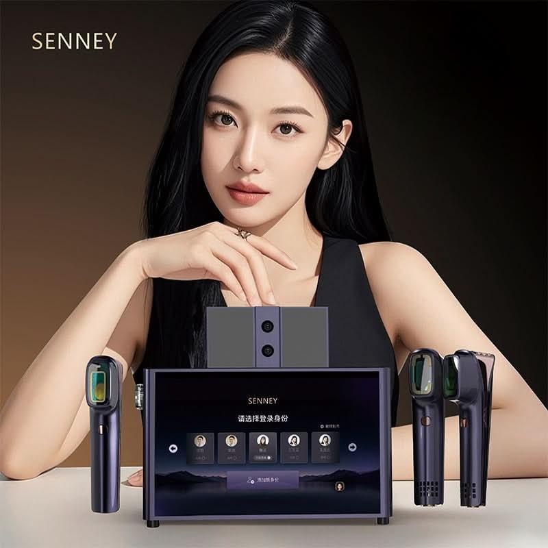 SENNEY Collagen Lifting, Firming & Whitening Ultrasound Beauty Device | AI-Powered Skin Rejuvenation