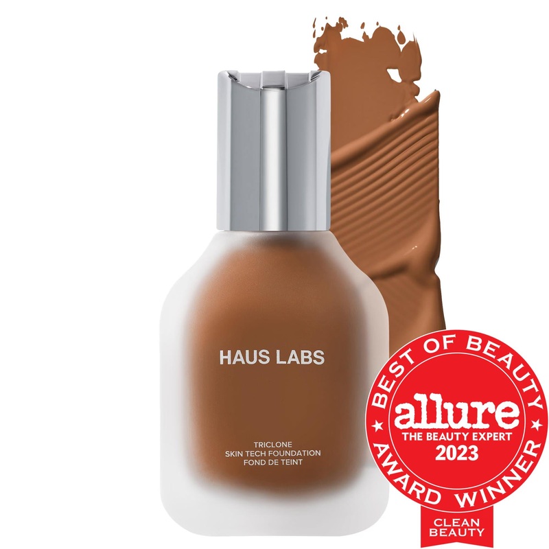 Triclone Skin Tech: Medium Coverage Foundation – Reduce Redness, Vegan & Non-Comedogenic for Sensitive Skin, Natural Finish