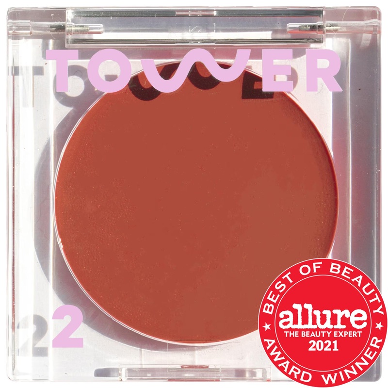 BeachPlease Dewy Cream Blush: Hydrating, Vegan & Cruelty-Free Blush for Sensitive Skin – Natural, Non-Comedogenic Lip & Cheek Color