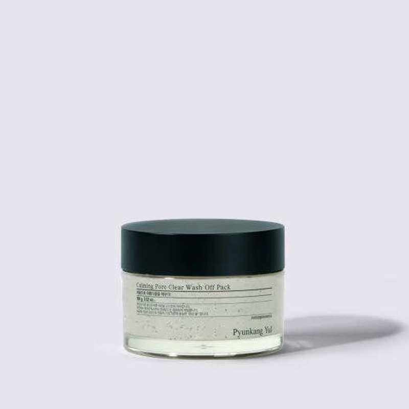 Pyunkang Yul Calming Pore Clear Wash Off Pack  100g | Deep-Cleansing, Hydrating & Soothing Clay Mask