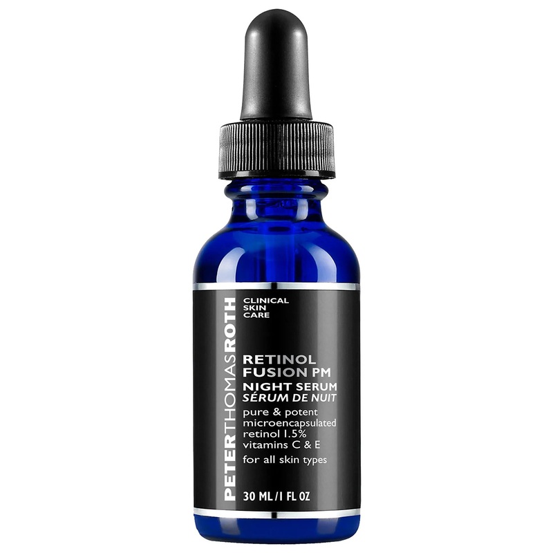 Retinol Fusion PM: 1.5% Time-Released Retinol Serum for Fine Lines, Wrinkles, & Radiance | Non-Irritating Anti-Aging Night Serum with Vitamins C & E, Squalane