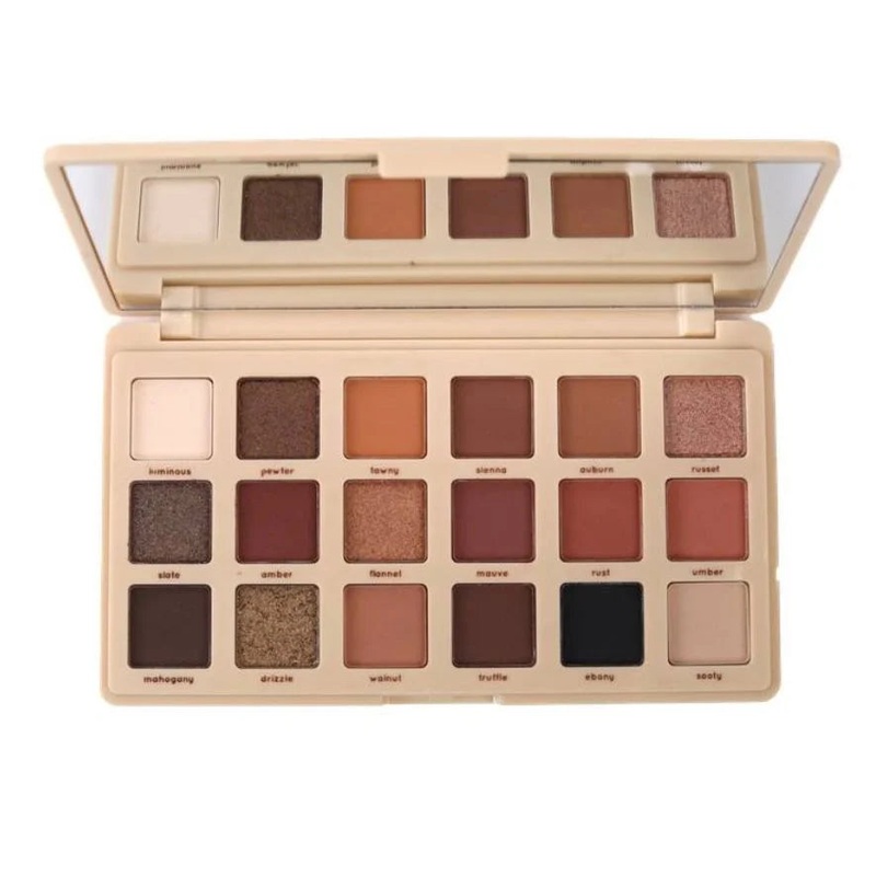 Ruby Rose Glass Mirror Shade Eyeshadow Palette 18 Shades HB F2603
