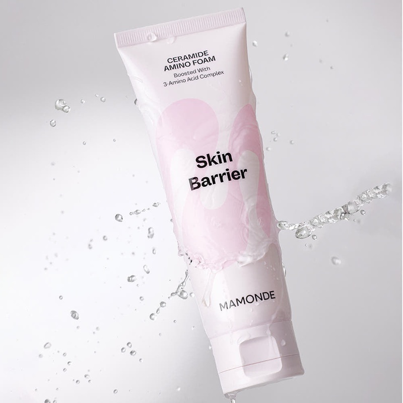 Mamonde Ceramide Amino Foam  pH-Balancing, Barrier-Protecting Cleanser  120g