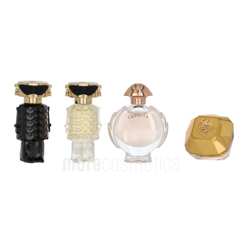 Paco Rabanne Feminine Set Lady Million 5ml/Olympea 6ml/Fame Parfum 4ml/Fame Edp 4ml