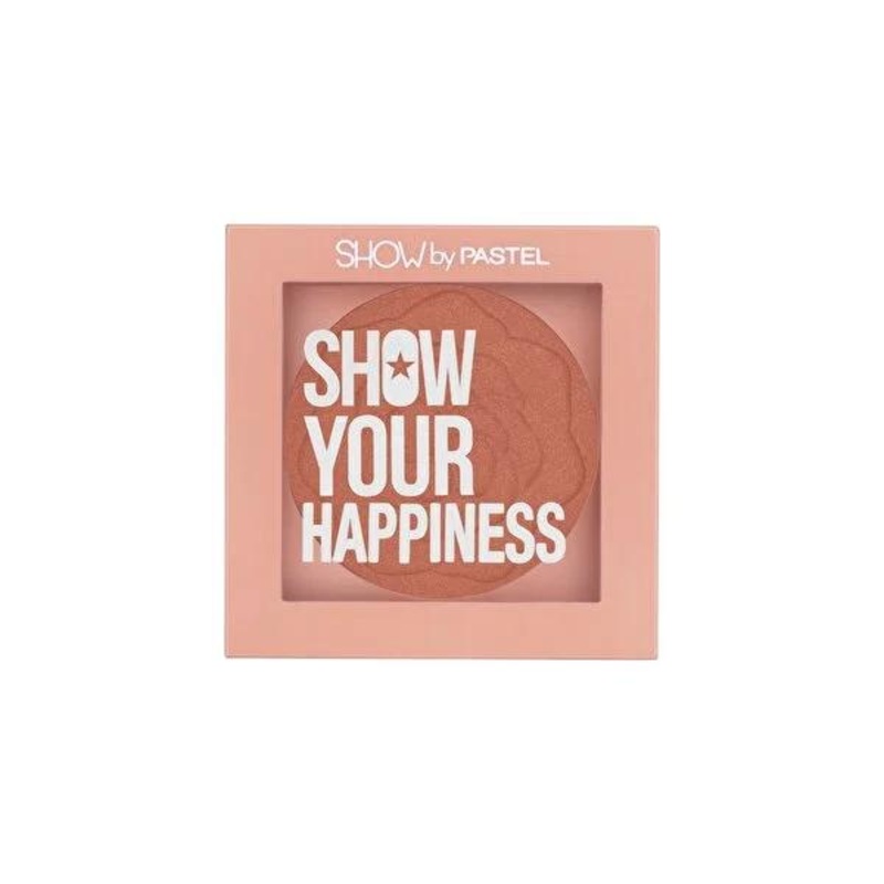Show By Pastel Blush: Show Your Happiness 207 – Vegan, Cruelty-Free, Long-Lasting, Pigmented Cheek Color for a Healthy, Radiant Glow
