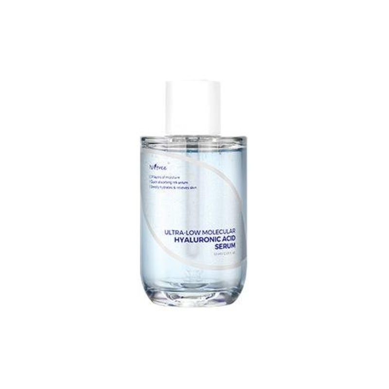 Isntree Ultra-Low Molecular Hyaluronic Acid Serum  50ml | Deep Hydration for Dehydrated, Sensitive Skin