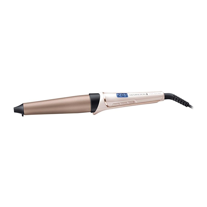 Remington PROluxe CI91X1 Conic Curling Iron – Professional Hair Styling with Ceramic Coating & Digital Display