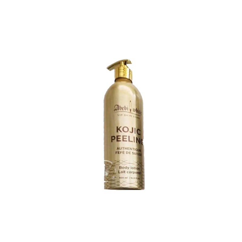 Abebi White Kojic Peeling Body Lotion 500ML