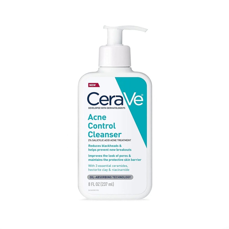 CeraVe Acne Control Cleanser With 2% Salicylic Acid Treatment – 237ml