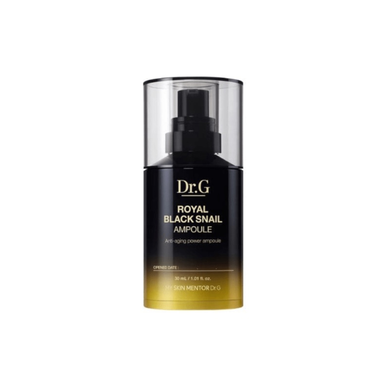 Dr.G Royal Black Snail Ampoule  30ml | Intensive Firming & Brightening Care for Aging Skin