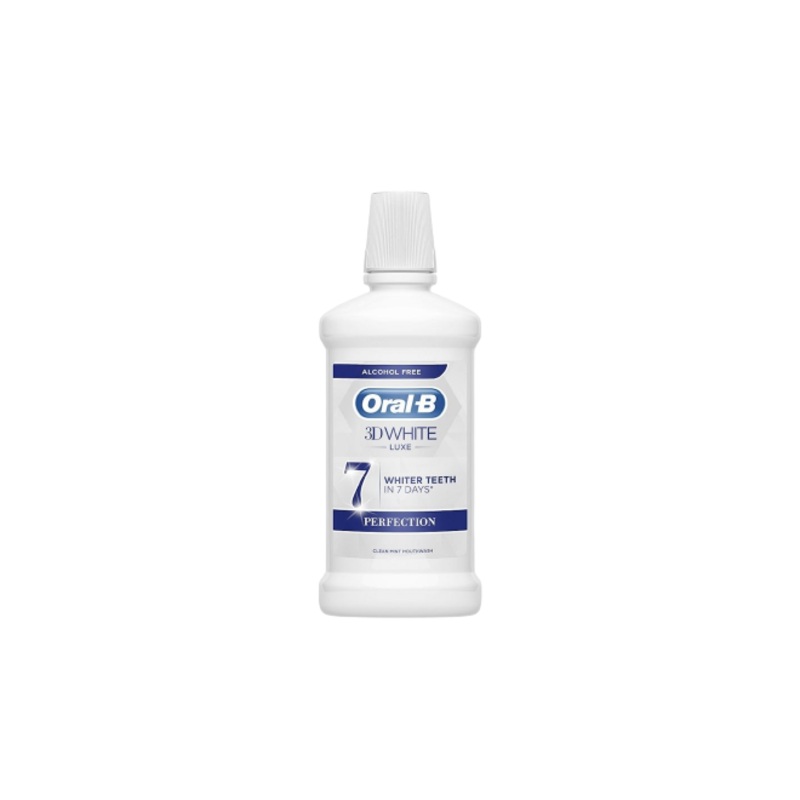 Oral-B 3D White Luxe Mouth Wash 500ML