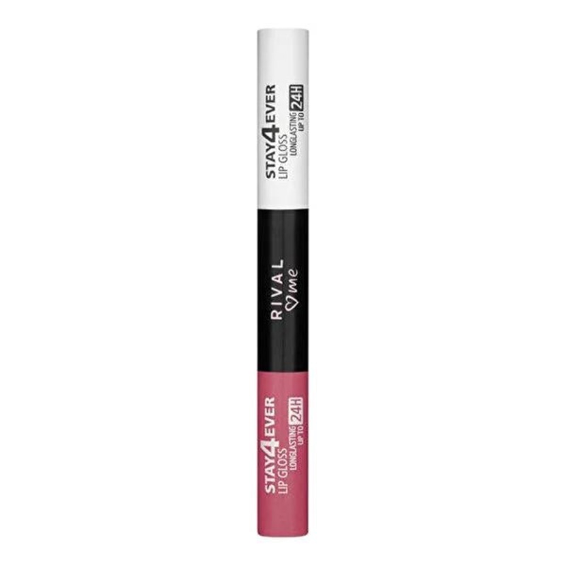 Rival Loves Me Stay4ever Hibiscus Pink Lip Gloss: Long Lasting, Vibrant Color, Glossy Finish – 7ml