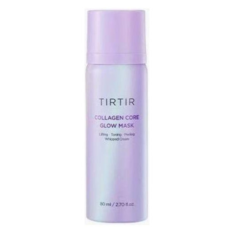TIRTIR Collagen Core Glow Mask  80ml | 3-in-1 Whipped Mask for Hydration, Firmness & Radiance Collagen 1.35 Fl. Oz.
