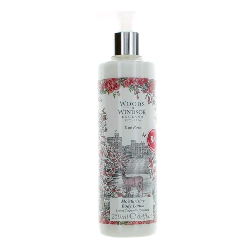 Woods Of Windsor True Rose by Woods Of Windsor, 8.4 oz Moisturising Body Lotion for Women