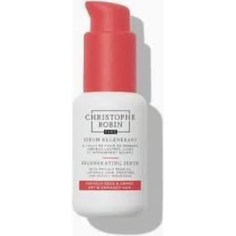 Christophe Robin Regenerating Serum with Prickly Pear Oil 50ml | Strengthen, Nourish & Protect