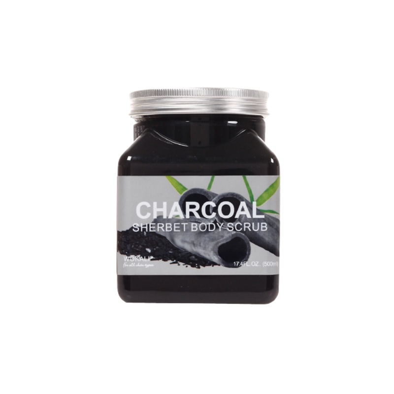 Coconut Sherbet Body Scrub Charcoal 500ML