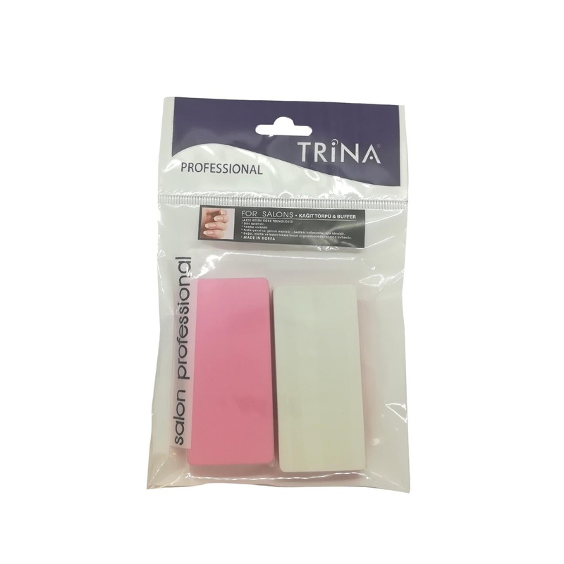 Trina Nail Buffer 2-Piece Set – Professional Nail Care & Grooming Solution for DIY Shaping & Smoothing