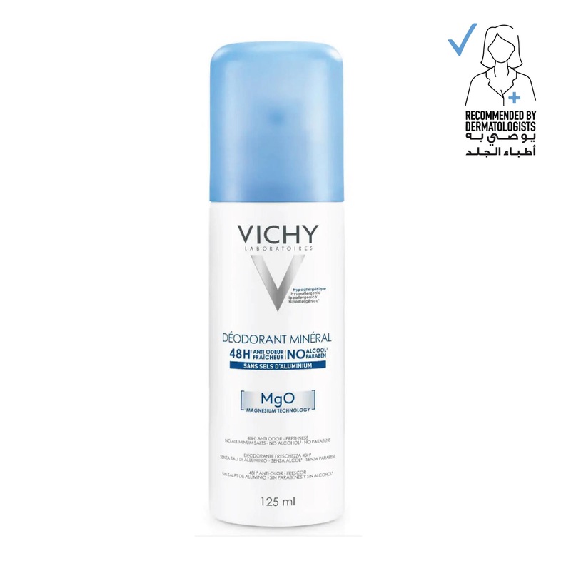 Vichy Mineral Deodorant 48H  125ml