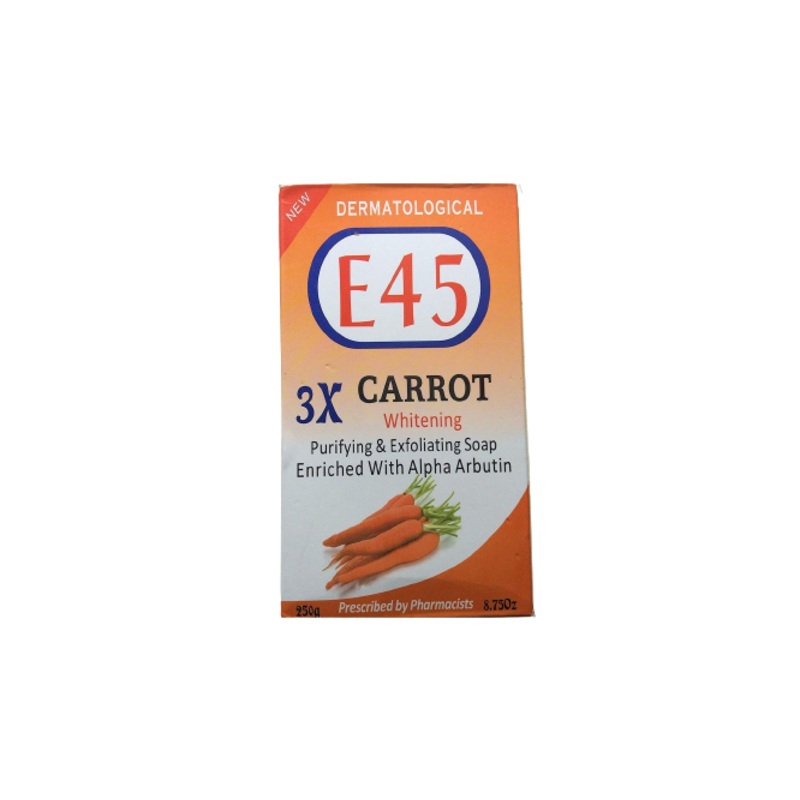 E45 Carrot 3X Soap