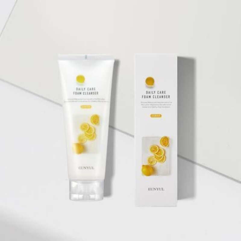 EUNYUL Daily Care Lemon Foam Cleanser  150ml | Brightening & Moisturizing with Ceramide & Lemon