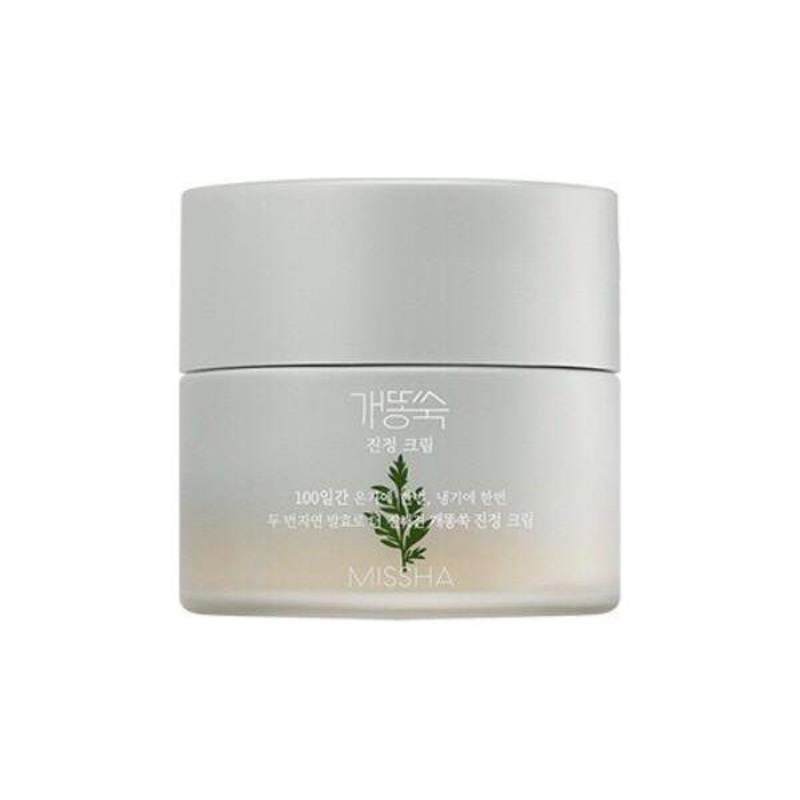 MISSHA Artemisia Calming Moisture Cream  50ml | Advanced Herbal Hydration for Sensitive, Irritated Skin