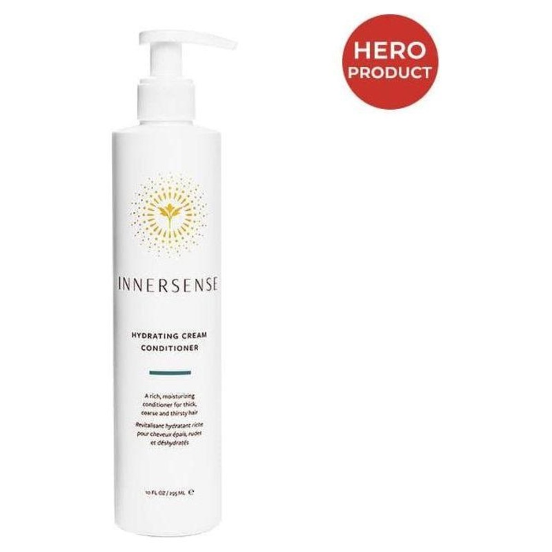 Innersense Organic Beauty Hydrating Cream Conditioner  295ml | Moisturizing Conditioner for Dry & Damaged Hair 10 oz | 295 ml