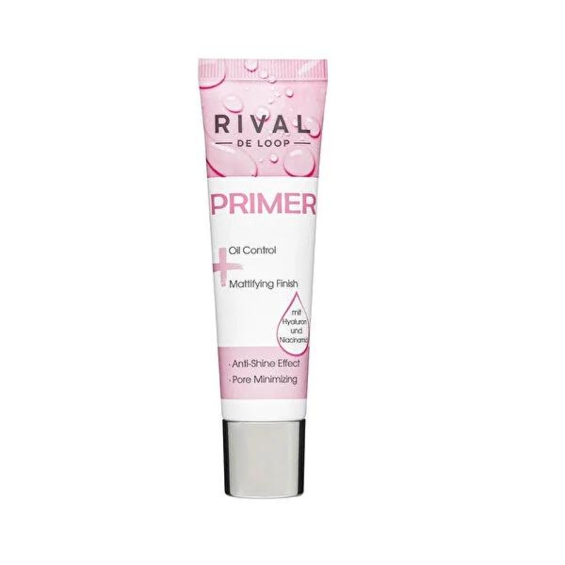 Rival de Loop Primer Oil Control 30 ml – Matte Finish Makeup Primer with Hyaluronic Acid & Niacinamide