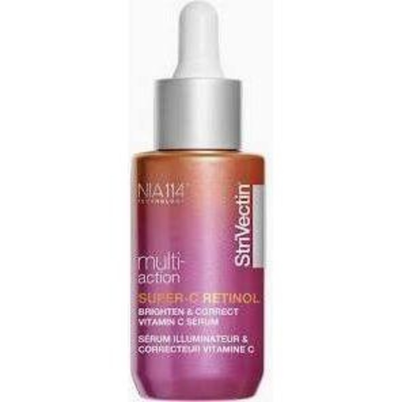 StriVectin Multi-Action Super-C Retinol Brighten & Correct Vitamin C Serum  30ml | Advanced Brightening & Anti-Aging Serum