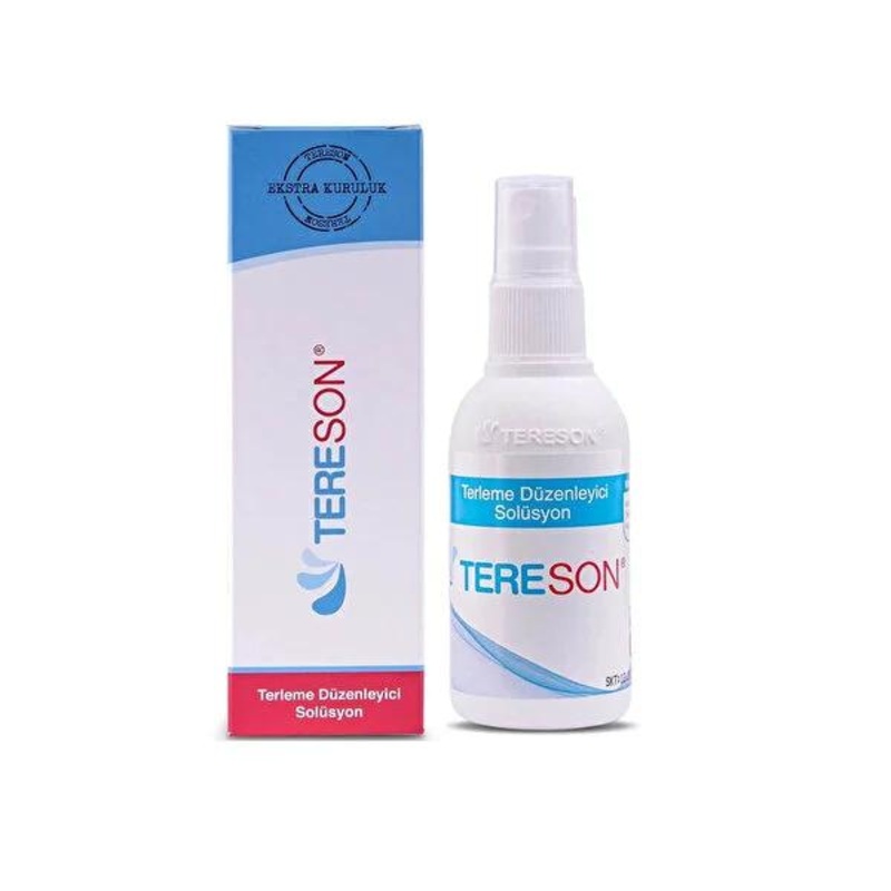 Tereson Antiperspirant Solution: Stop Excessive Sweating – Hand, Foot & Armpit Sweat Reducer, Body Odor Prevention, Hyperhidrosis Treatment – 50ml