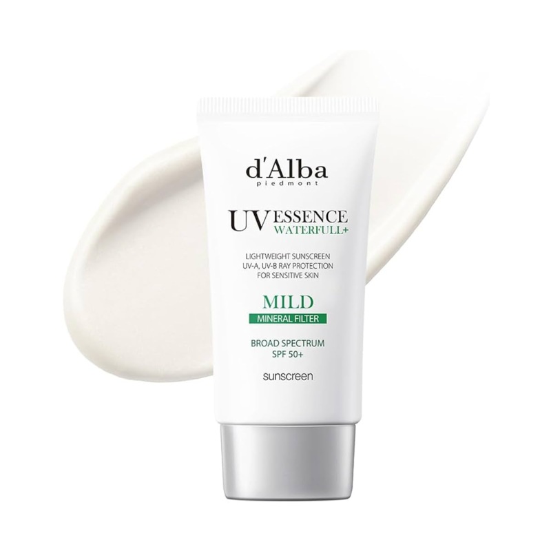 d’Alba UV Essence Waterfull+ Mild Mineral Filter Sun Cream SPF50+