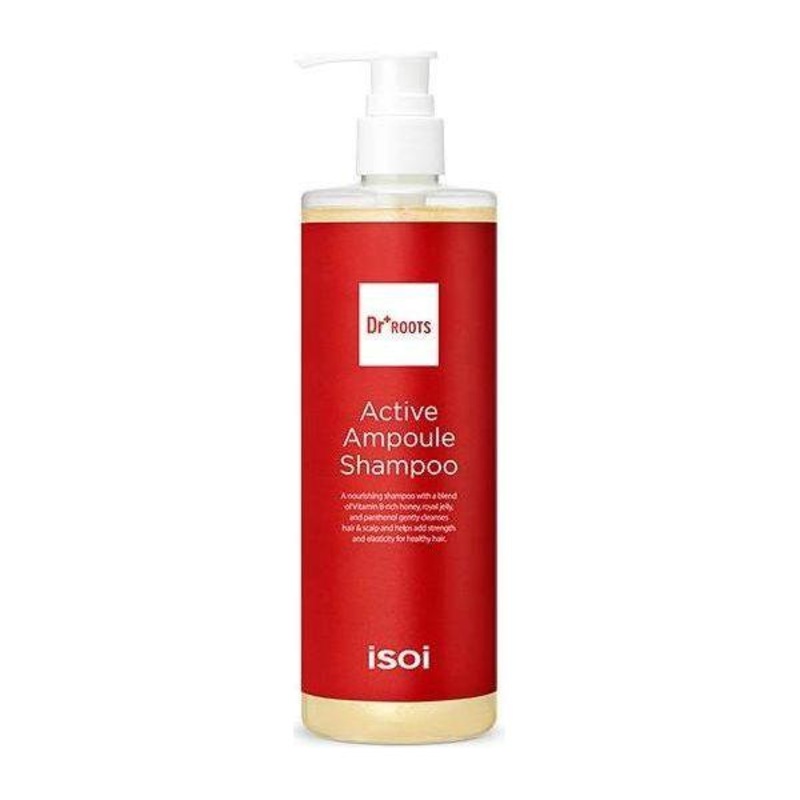 isoi Dr. Roots Active Ampoule Shampoo 390ml | Reparative & Fortifying Shampoo for All Hair Types