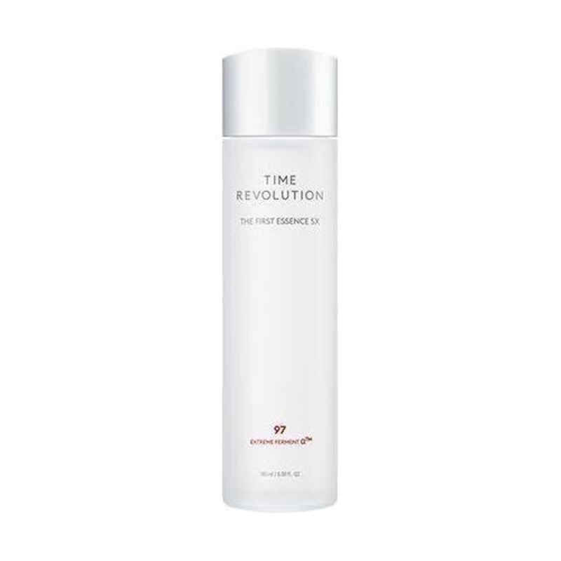 MISSHA Time Revolution The First Essence 5X  180ml | 97% Fermented Desert Cica Essence for Brightening, Firming & Skin Renewal