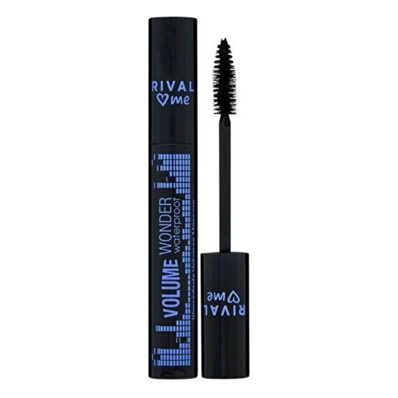 Rival Loves Me Waterproof Volume Mascara: Long Lasting, Smudge-Proof, Defining Mascara for Sensitive Eyes – Ophthalmologically Tested, 8ml