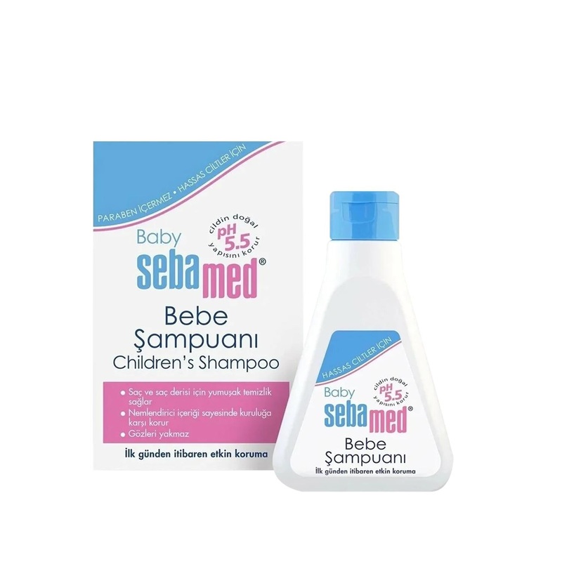 Sebamed Baby Shampoo 250ml – Gentle, pH-Balanced, Dermatologically Tested for Sensitive Skin