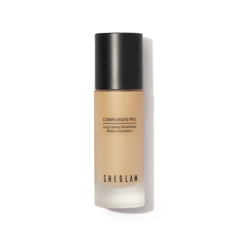 SHEGLAM COMPLEXION PRO LONG LASTING BREATHABLE MATTE FOUNDATION-SAND