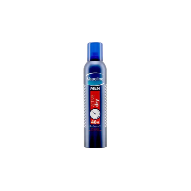Vaseline Men Active Dry 48H Spray