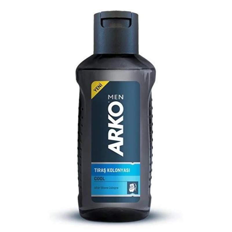 Arko Men After Shave Cologne Cool 255ml – Refreshing Post Shave Care for Men
