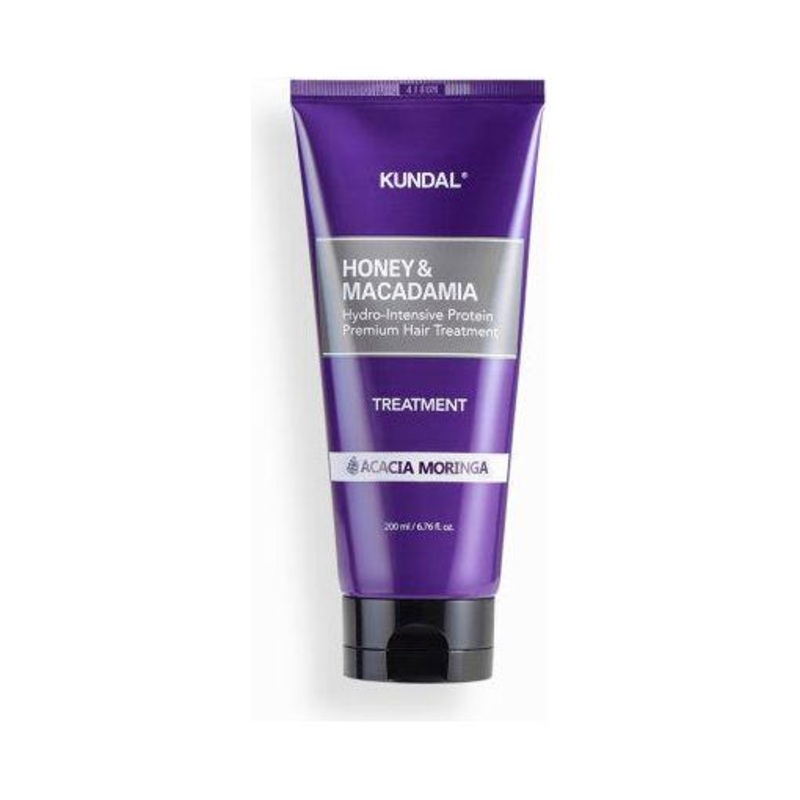 KUNDAL Honey & Macadamia Hydro-Intensive Protein Premium Hair Treatment  200ml | Acacia Moringa | Deep Moisture & Botanical Repair