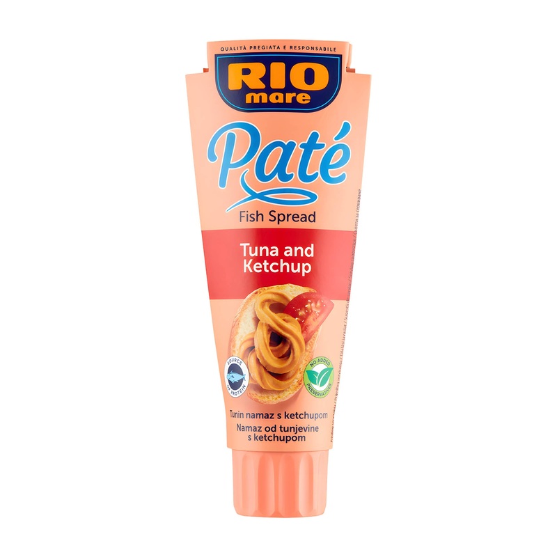 Rio Mare Pate Tuna & Ketchup fish spead, 100 g