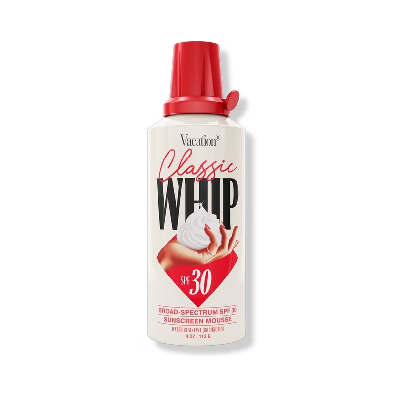 Vacation Classic Whip SPF 30 Sunscreen Mousse 4OZ