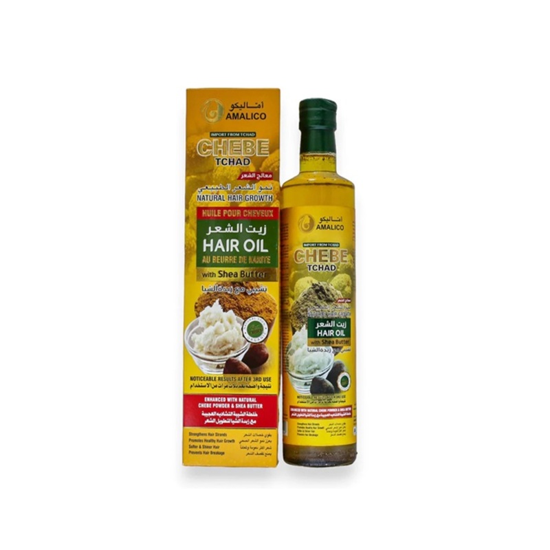 Amalico Chebe Tchad Hair Oil With Shea Butter – 250ml