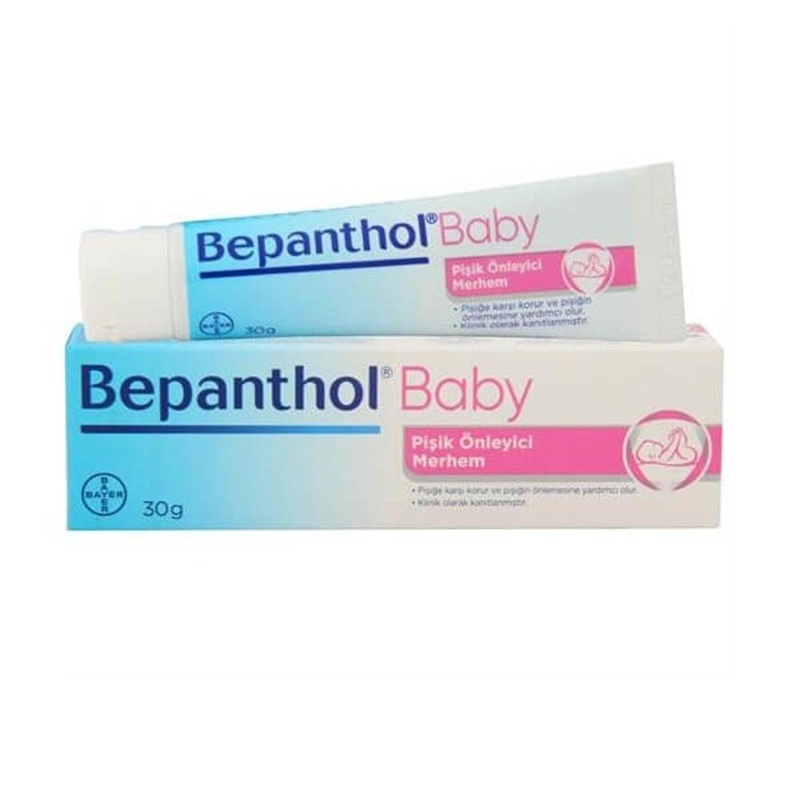Bepanthol Baby Diaper Rash Cream – Gentle, Fragrance-Free Protection for Newborns & Infants (30g)