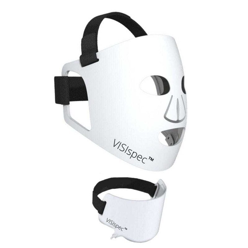Solaris Labs NY VISIspec LED Light Therapy Silicone Face and Neck Mask SET (4 Colors)