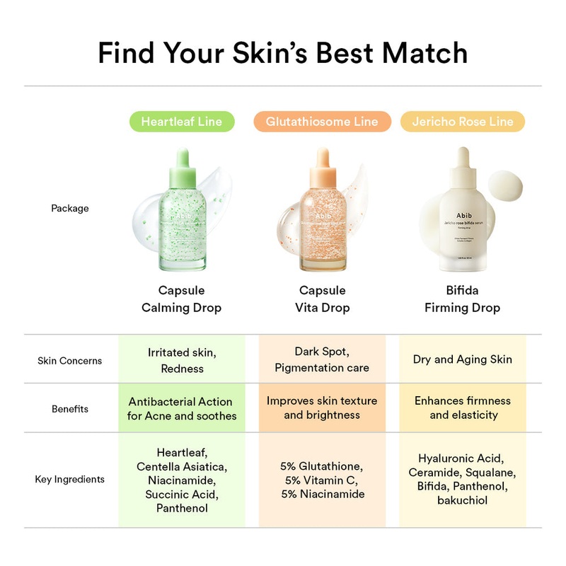 Abib Heartleaf Teca Capsule Serum Calming Drop